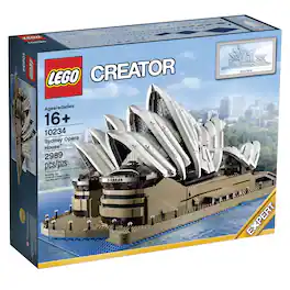 LEGO - Creator Expert Sydney Opera House 10234 Building Kit (2989 Pieces)