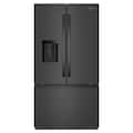 Whirlpool - 36 in. Wide 30 cu. ft. French Door Bottom Freezer Refrigerator with In-Door Water and Ice Maker - Black Stainless Steel