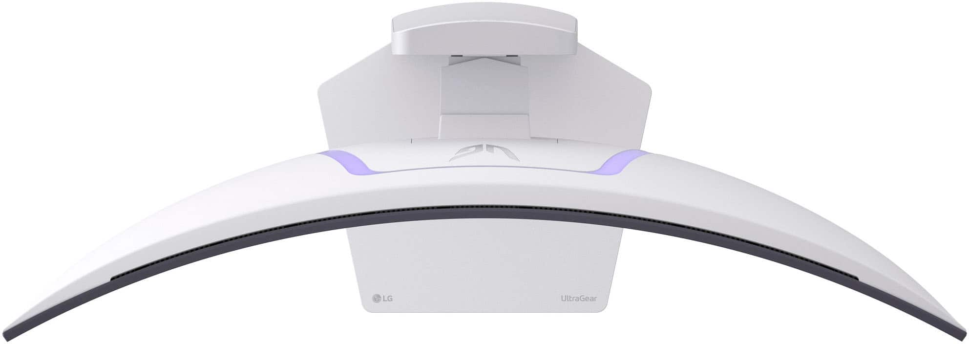 Alt View 18. LG - UltraGear 34" OLED Curved WQHD 240Hz 0.03ms FreeSync and NVIDIA G-SYNC Compatible Gaming Monitor with HDR400 - White.