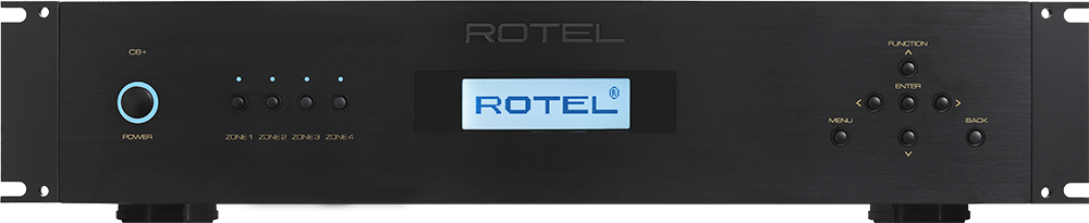 Rotel - C8 8-Ch CI Amplifier - Black