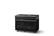 Angle. Viking - 48 in. Wide 6 Burner Dual Fuel Sealed Burner Range with Griddle - Onyx.