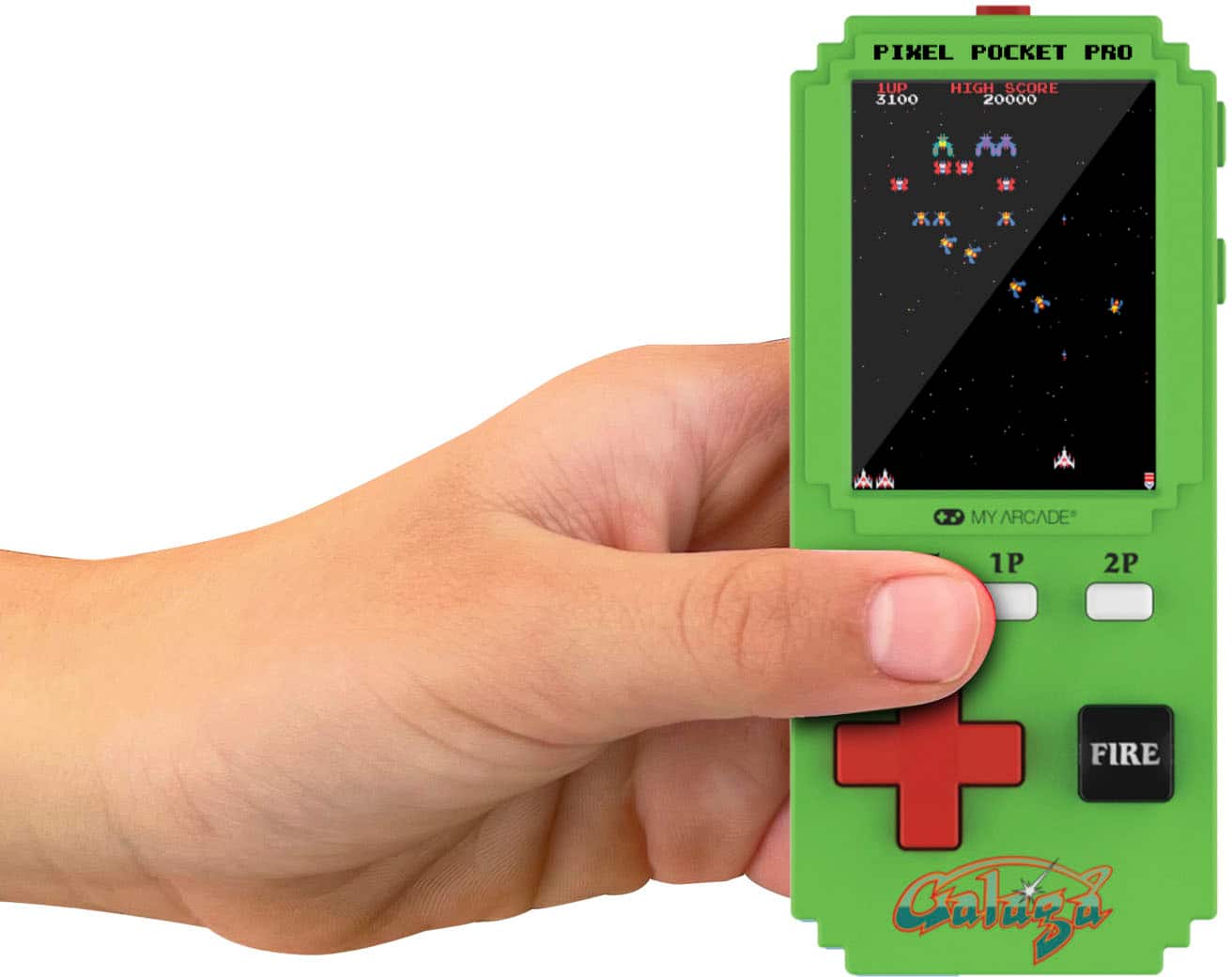 Galaga Pixel Pocket Pro Portable Handheld Gaming System DGUNL-7132