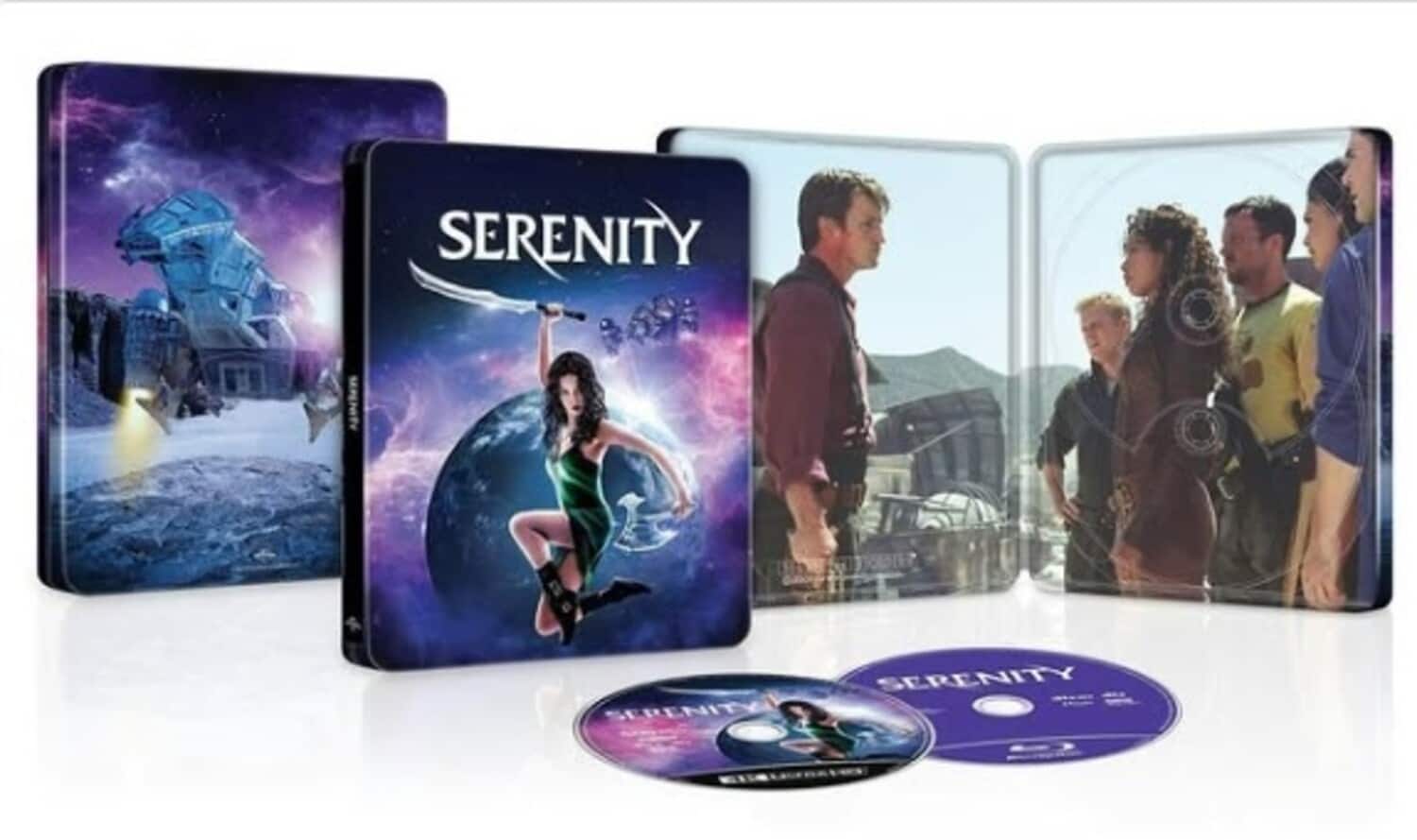 Serenity 20th Anniversary Edition (Steelbook)  - 4K Blu-Ray