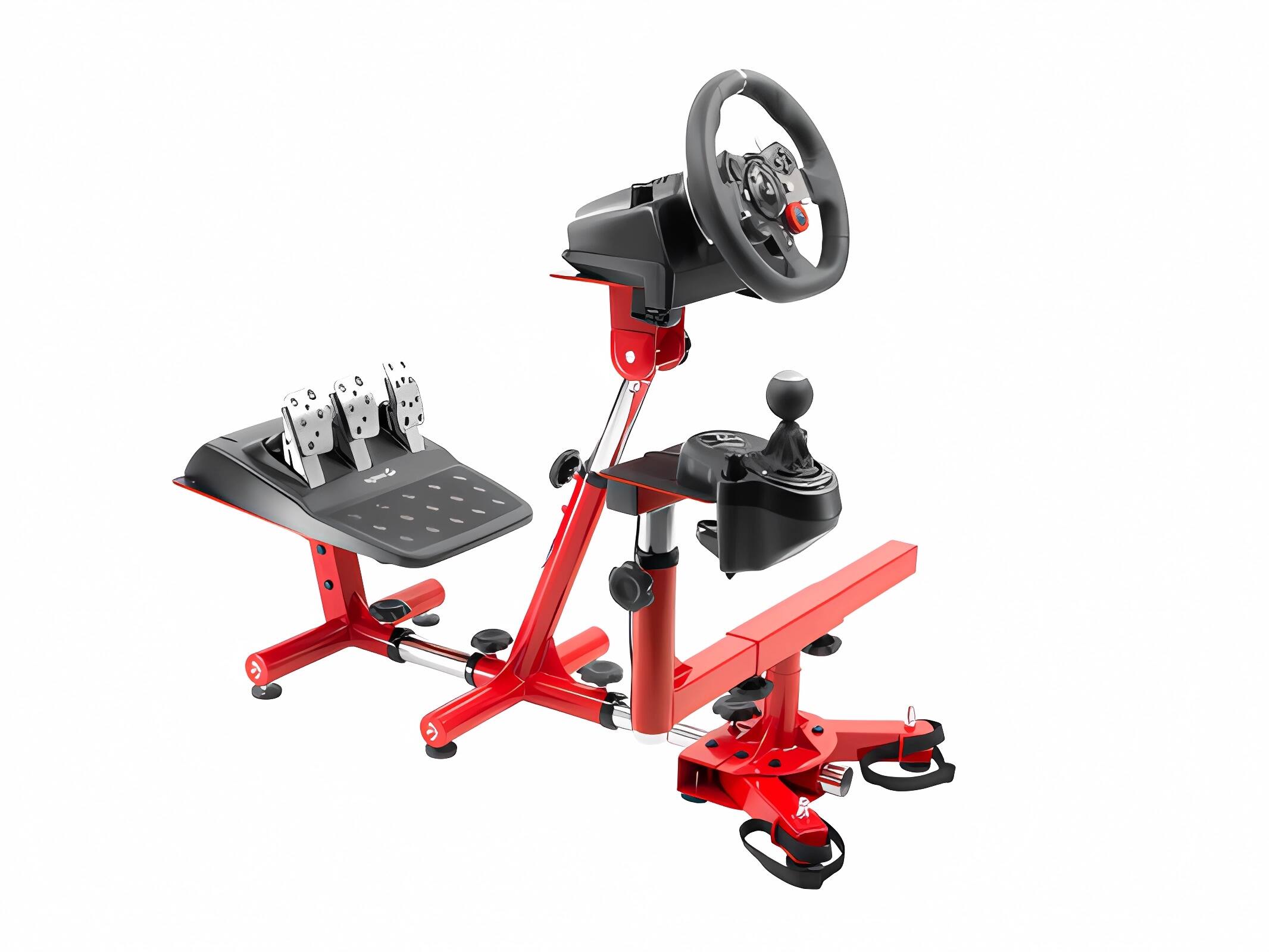 Back. Arozzi - Velocita Racing Simulator Stand - Red.