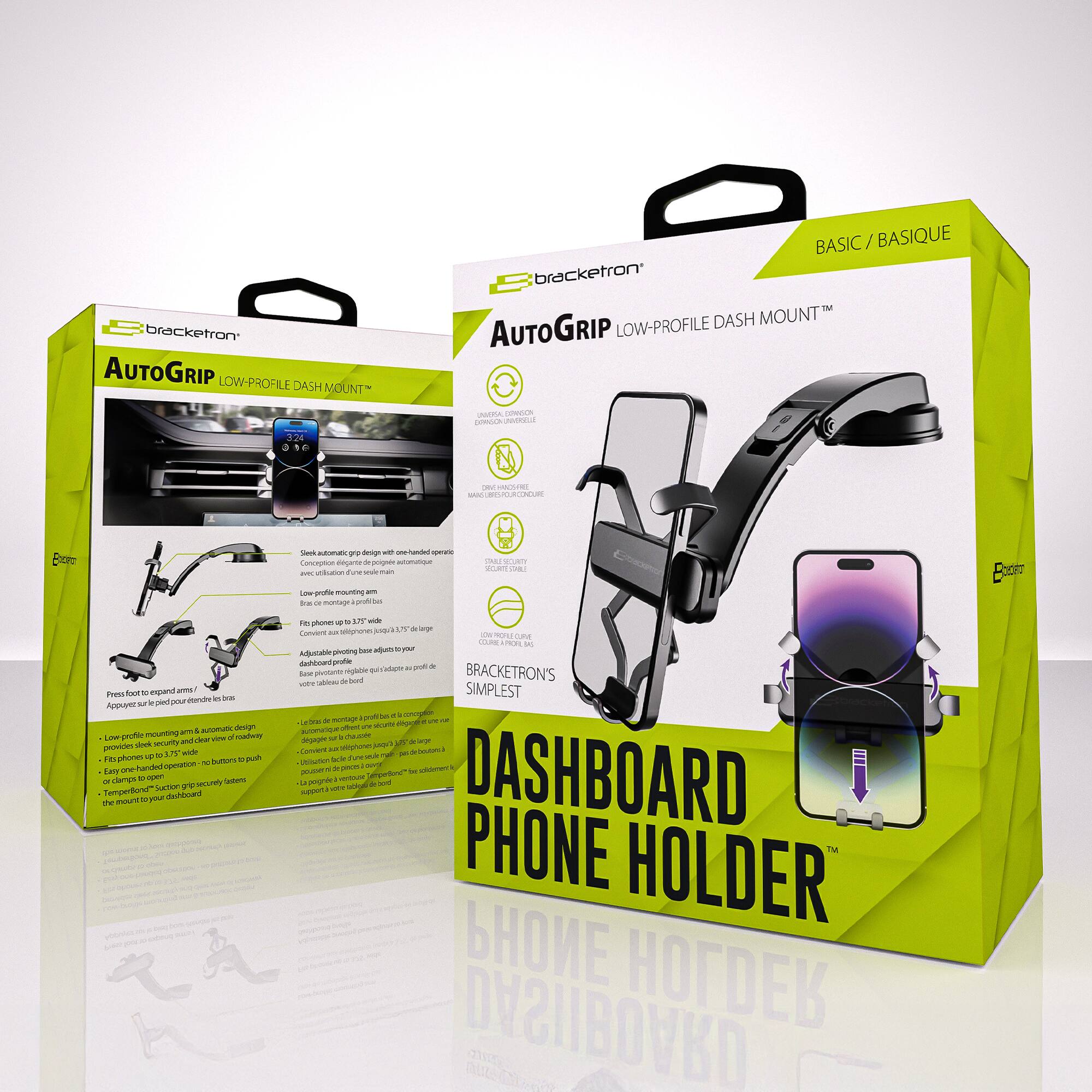 bracketron AUTOGRIP LOW-PROFILE DASH MOUNT BASIC / BASIQUE  
bracketron i DASH MOUNT" AUTOGRIP LOW-PROFILE  
JNAER cecdn uorul 324 - N - Exe -e - u Seiga - Ac - Coneytm ae de ain aoation - untation duw - - -ow ano nmi - a - murtage Ago - LNAI .. Guem CHN Ee Ae - expand ued Fress -U i ME pper - pieoou . -o devg mounting amm Lue pofe wa - - a noadway peisides - recurity i 5 - an phones - - ah nusun -- nardk p Lae nman - S - necury SATe - Tenpebon dsboad TW - - y N -h - - L - - ANB & a anuem  
Cune CE ER - AaN i_totring - - debboed - vata - B - +ghic a BRACKETRON'S we - d SIMPLEST - - . - N - -a moge - - - - u a Morptr - . un 1 - .-