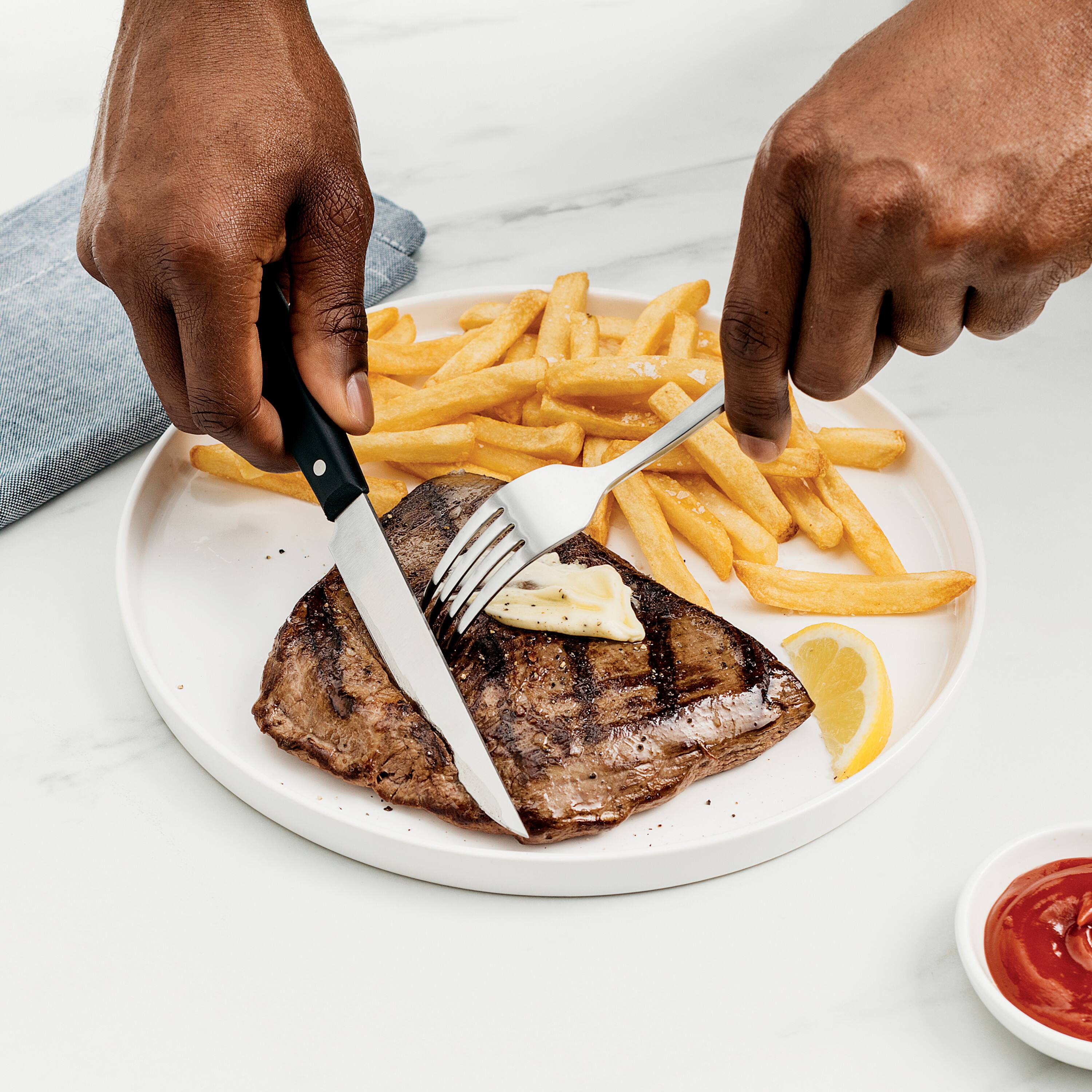 Alt View 10. Ninja - Ninja Foodi NeverDull Essential 12-Piece Knife System with Built-in Sharpener - Gray.