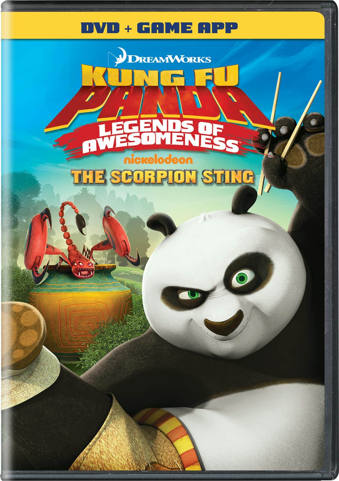 Front. Kung Fu Panda: Legends of Awesomeness - The Scorpion Sting (DVD + Game App) [DVD].