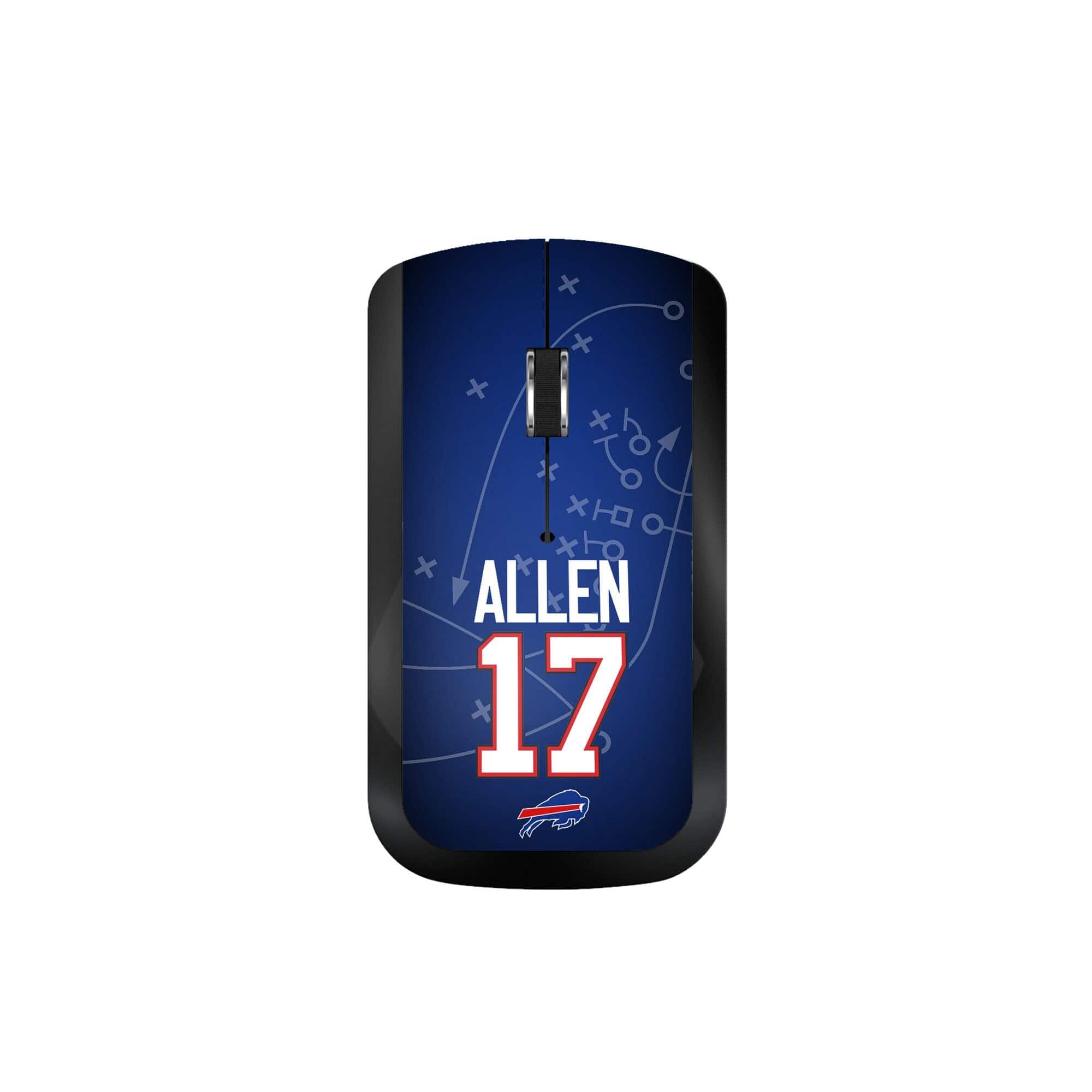 Keyscaper - Josh Allen Buffalo Bills Wireless Mouse - Wireless - Black