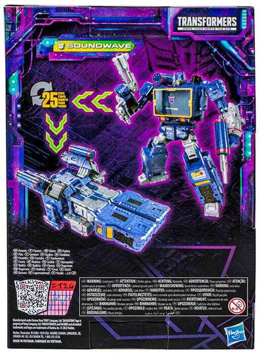 Hasbro Transformers Generations Legacy Voyager Soundwave Action