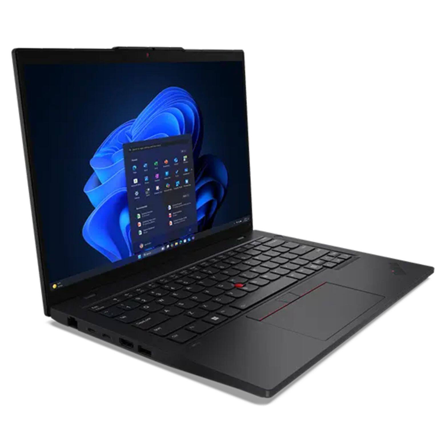 Alt View 2. Lenovo - ThinkPad L14 Gen 2 14" FHD Intel i7-1165G7 2.8 GHz 16 GB DDR4 512 GB SSD Intel Iris Xe Graphics Windows 11 Pro Laptop - Black.