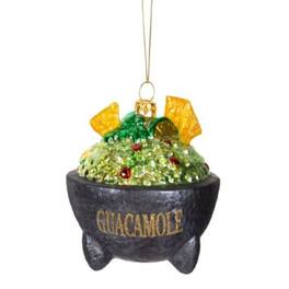 Ganz - Guacamole Glass Christmas Ornament 3.6 Inch Multicolor - Green
