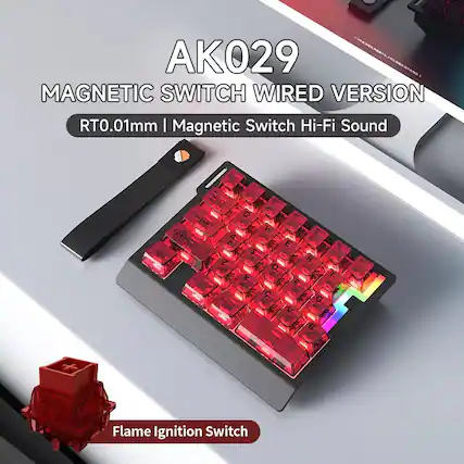 AK029
MAGNETIC SWITCH WIRED VERSION
RT0.01mm | Magnetic Switch Hi-Fi Sound
Flame Ignition Switch