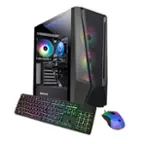 Front. iBUYPOWER - TraceMesh Gaming Desktop – Intel Core i5-13400F – 16GB Memory – NVIDIA GeForce RTX 3060 8GB – 500GB NVMe - Black.