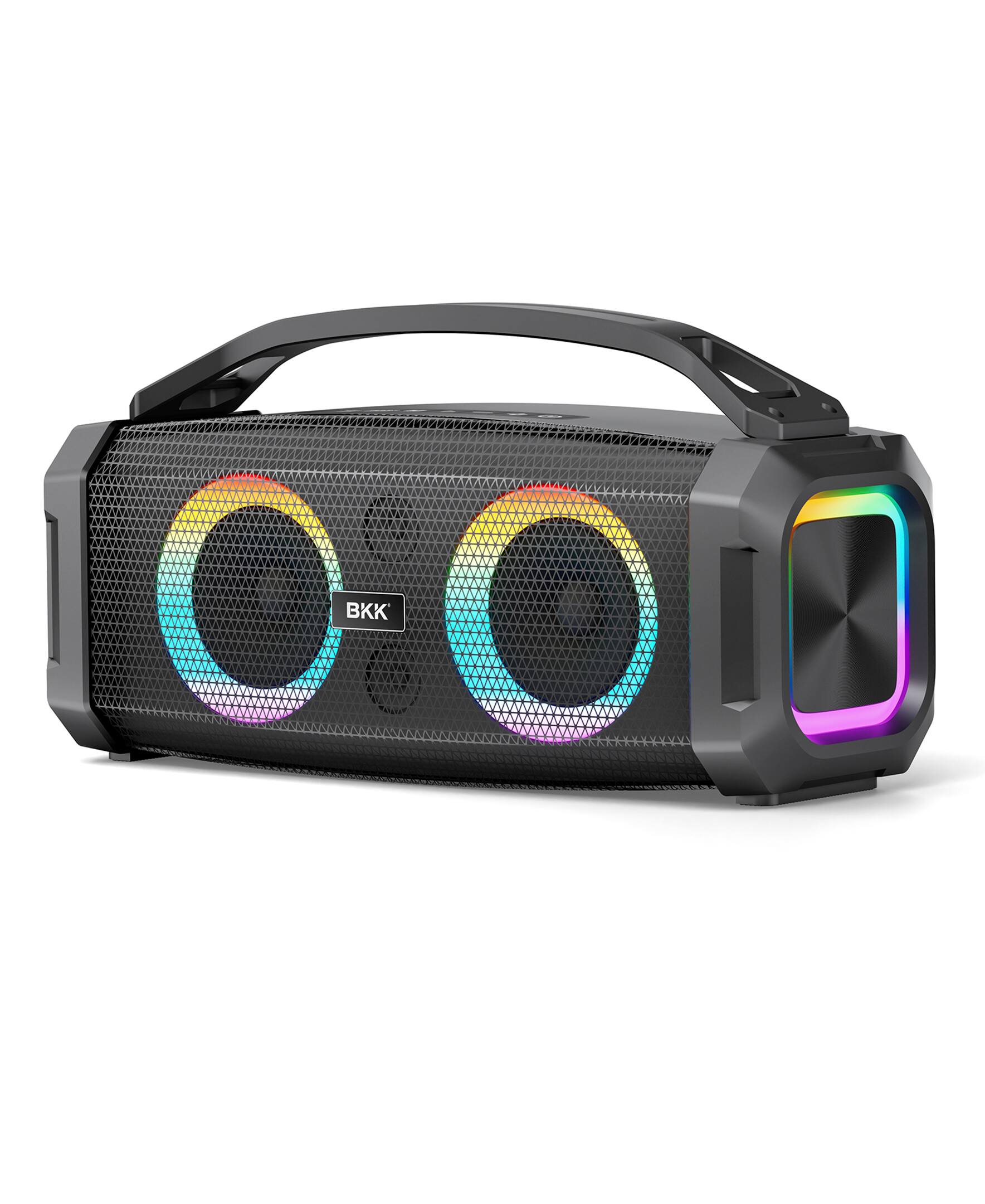 Alt View 1. Sugift - Portable Bluetooth Speaker with Deep Bass & RGB Lights, Waterproof.