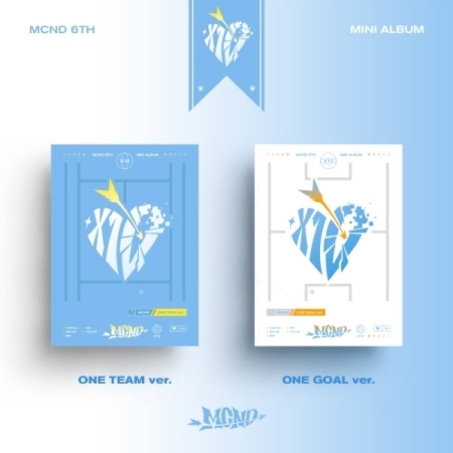 McNd - X10 - incl. 72pg Photobook, Envelope, Postcard, Stat Card, 2 Photocard, Sticker, Rolling - COMPACT DISCS [CD] price history on PriceWatchPro
