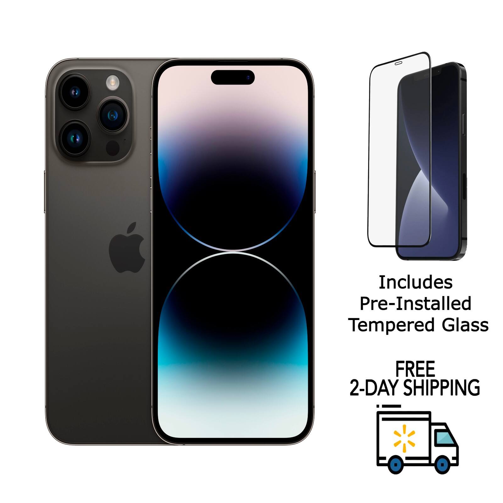 Includes Pre-Installed Tempered Glass
FREE 2-DAY SHIPPING