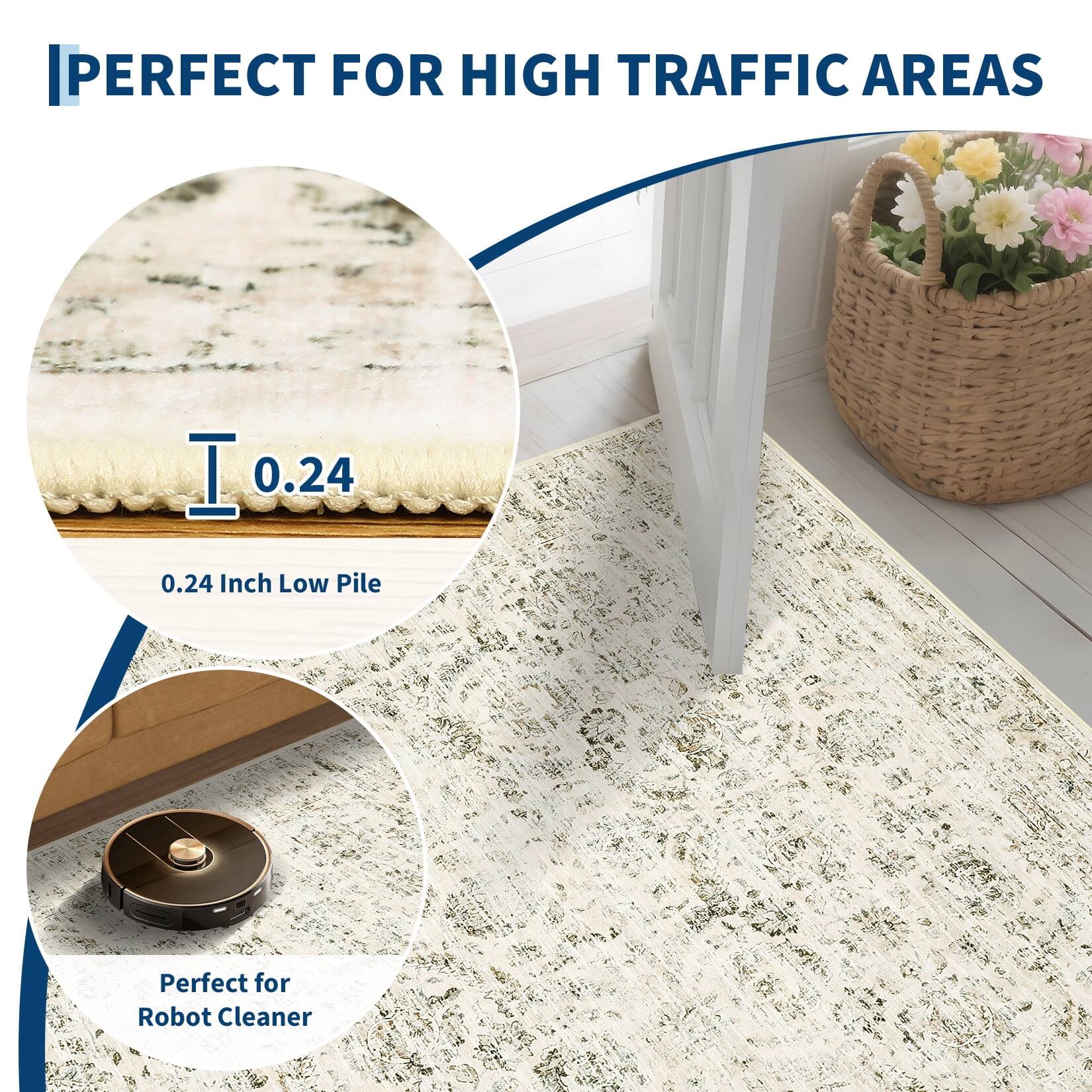 PERFECT FOR HIGH TRAFFIC AREAS

0.24 Inch Low Pile

Perfect for Robot Cleaner