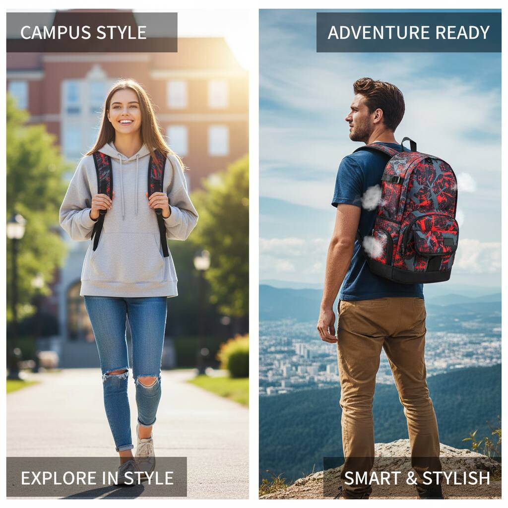 CAMPUS STYLE  
ADVENTURE READY  
EXPLORE IN STYLE  
SMART & STYLISH