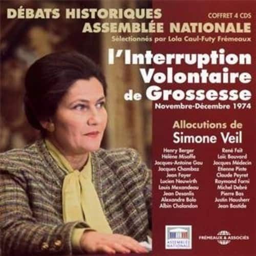 Simone Veil - L'Interruption Volontaire De Grossesse  - COMPACT DISCS