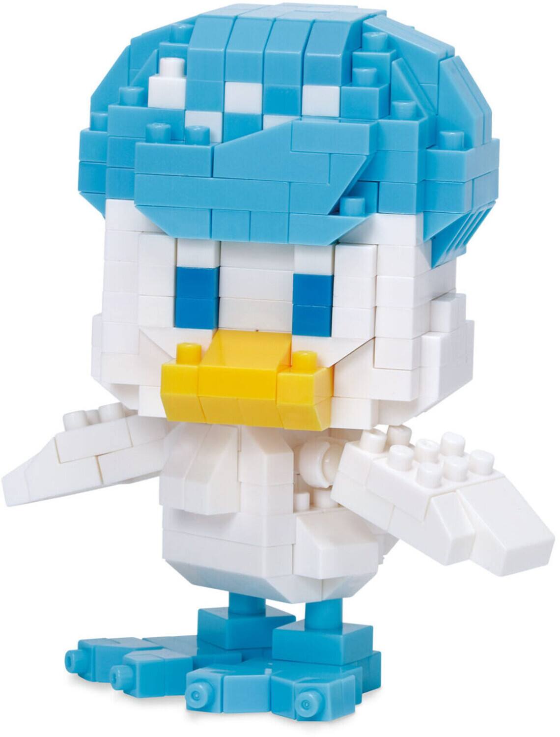 Alt View 2. Bandai - Nanoblock - Pokemon RS Series - Quaxly Building Kit   - COLLECTIBLES - Multicolor.