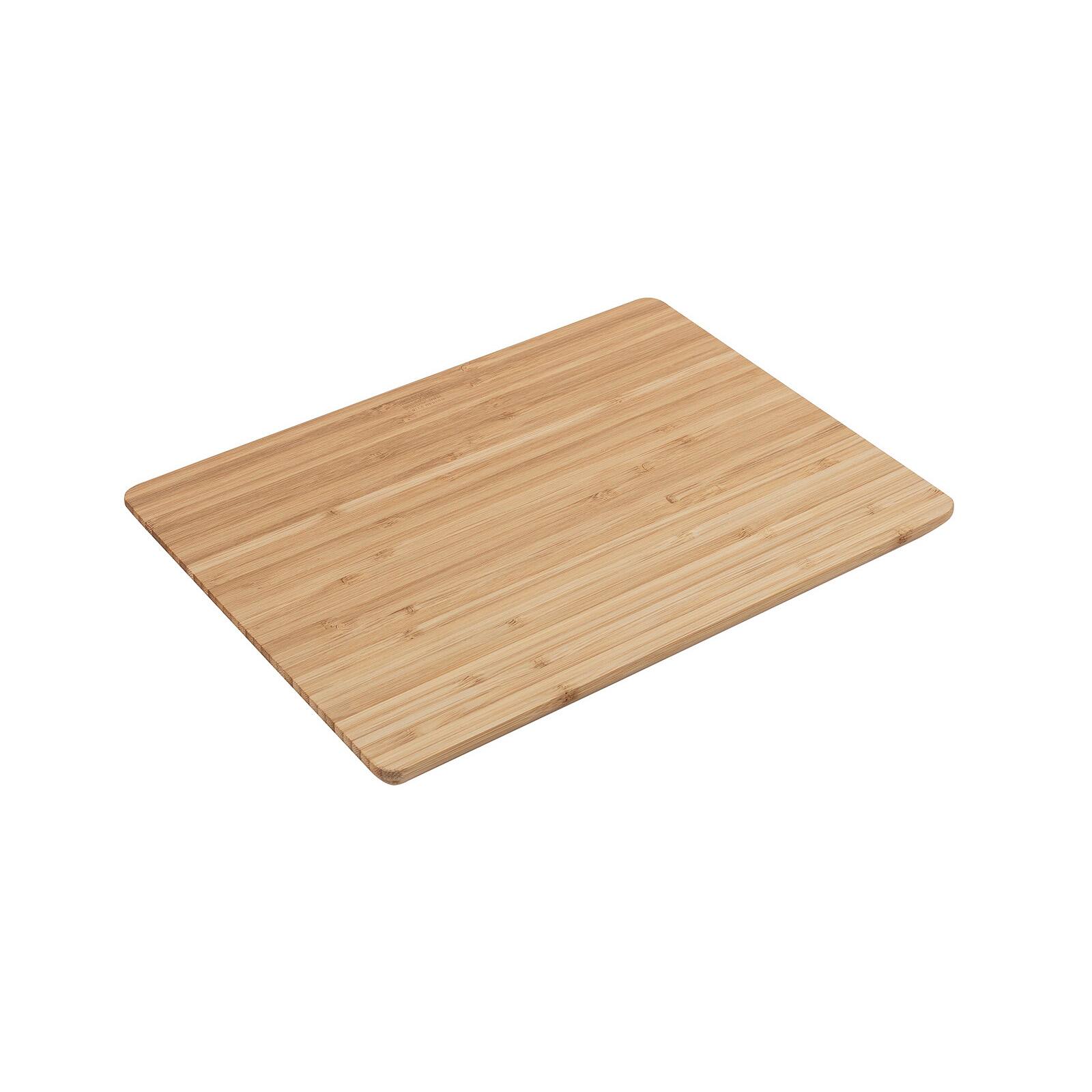 Front. Kuhn Rikon - Iced Cutting Board - Brown.
