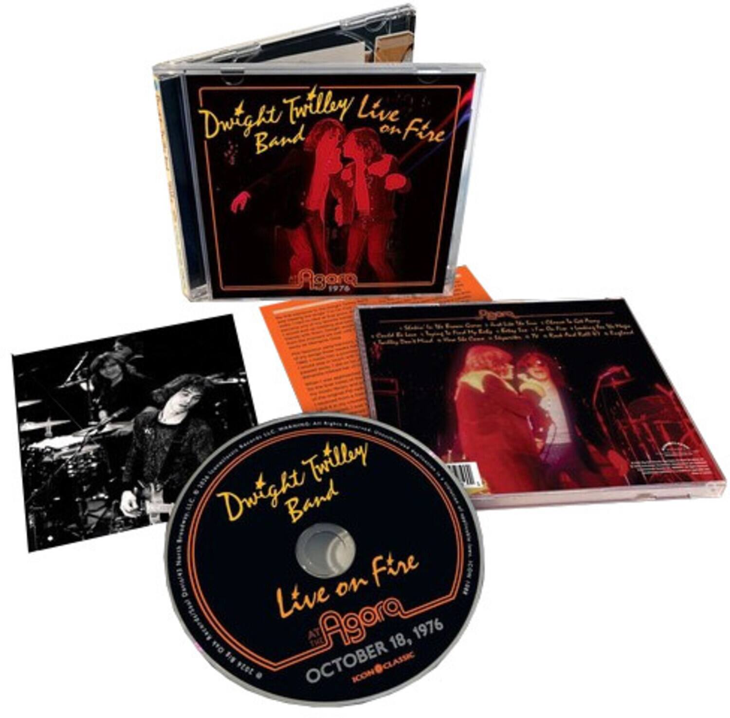 Dwight Twilley Band - Live On Fire At The Agora 1976   - COMPACT DISCS [CD] price history on PriceWatchPro