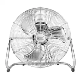 Brentwood - Kool Zone 20 Inch Floor Fan - Chrome