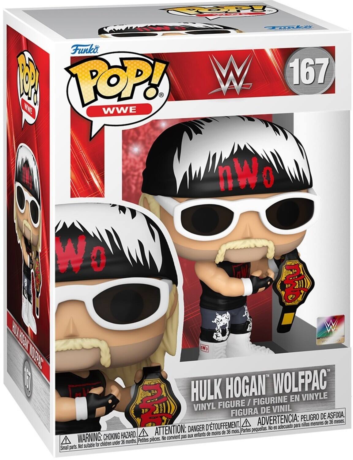 Funko POP! WWE nWo Wo 167 Hulk Hogan Wolfpac Vinyl Figure / Figurine en Vinyle / Figura de Vinil / Figura de Asfixia

Advertencia: Peligro de asfixia. No es adecuado para niños menores de 36 meses. Attention: Danger d'étouffement. Ne convient pas aux enfants de moins de 36 mois. Warning: Choking hazard. Not suitable for children under 36 months.