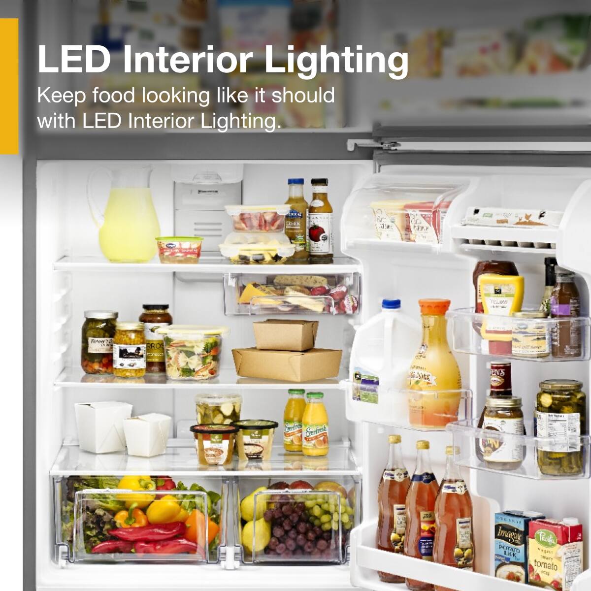 LED Interior Lighting  
Keep food looking like it should with LED Interior Lighting.