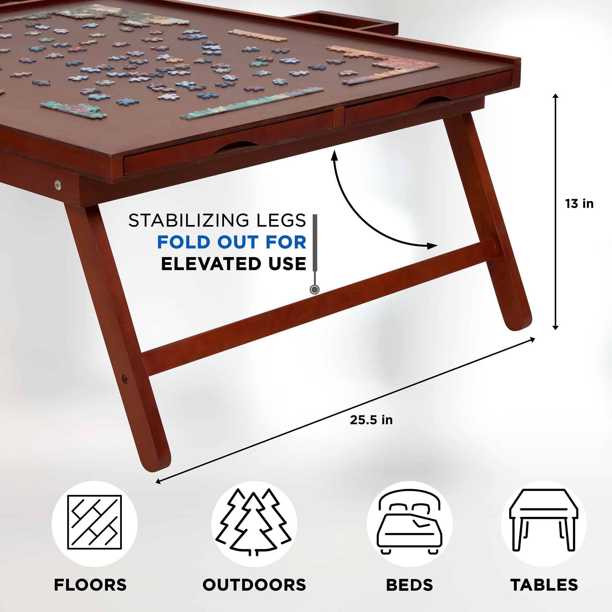 STABILIZING LEGS FOLD OUT FOR ELEVATED USE 13 in 25.5 in FLOORS OUTDOORS BEDS TABLES