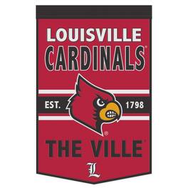 WinCraft - Louisville Cardinals 24" x 38" Primary Logo Banner - Multicolor