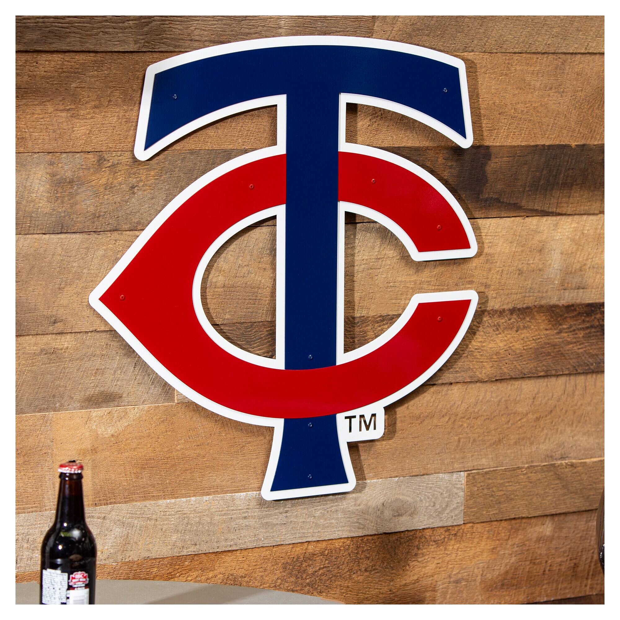 Alt View 1. Evergreen Enterprises - 23" Layered Metal Wall Art Sign - Multicolor.