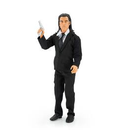 Beeline Creative - Pulp Fiction Vincent Vega Talking Figure | Pulp Fiction Action Figure | 13" Tall - Black