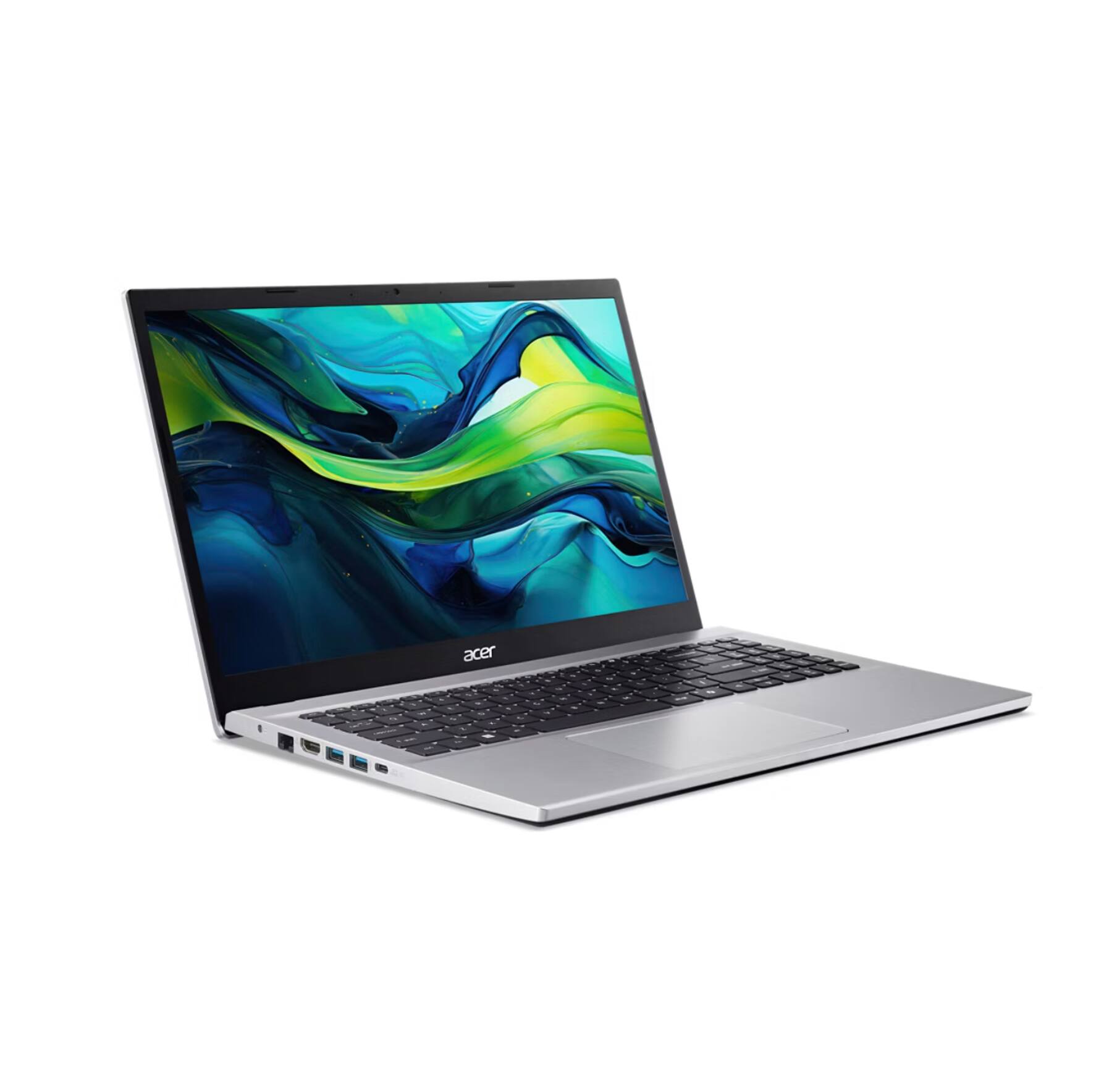 Alt View 3. Acer - Aspire Go 15 Laptop 15.6 FHD Display (Ryzen 7 5825U, 64GB, 4TB SSD, Win 11 Pro) w/Dockztorm Wireless Mouse - Iron Grey.