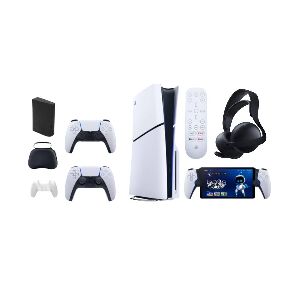 Front. Sony - Sony - PlayStation 5 Ultimate Bundle - White.