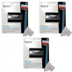 Vivitar B30 Easy Finder Compatible with Canon LP-E6NH Vivitar B30 Easy Finder Compatible - Canon LP-E6NH Vivitar TGD 1 BRYPA PACK Vivitar AT TBRYPACK Digital Camera Battery Replacement Battery for CANON LP-E6NH Lithium Ion Rechargeable Battery 2000 mAh TED'S Electronics Digital Camera Battery Replacement Battery for CANON LP-EGNH Lithium Ion Rechargeable Battery 2000 mAh T1D'S Electronics Vivitar B30 Easy Finder Compatibile with Canon LP-E6NH Vivitar -ToR D2N BRY PACK Digital Camera Battery Replacement Battery for CANON LP-E6NH Lithium Ion Rechargeable Battery 2000 mAh TEU'S ED'S Electronics