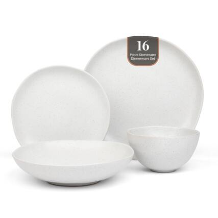 16 Piece Stoneware Dinnerware Set