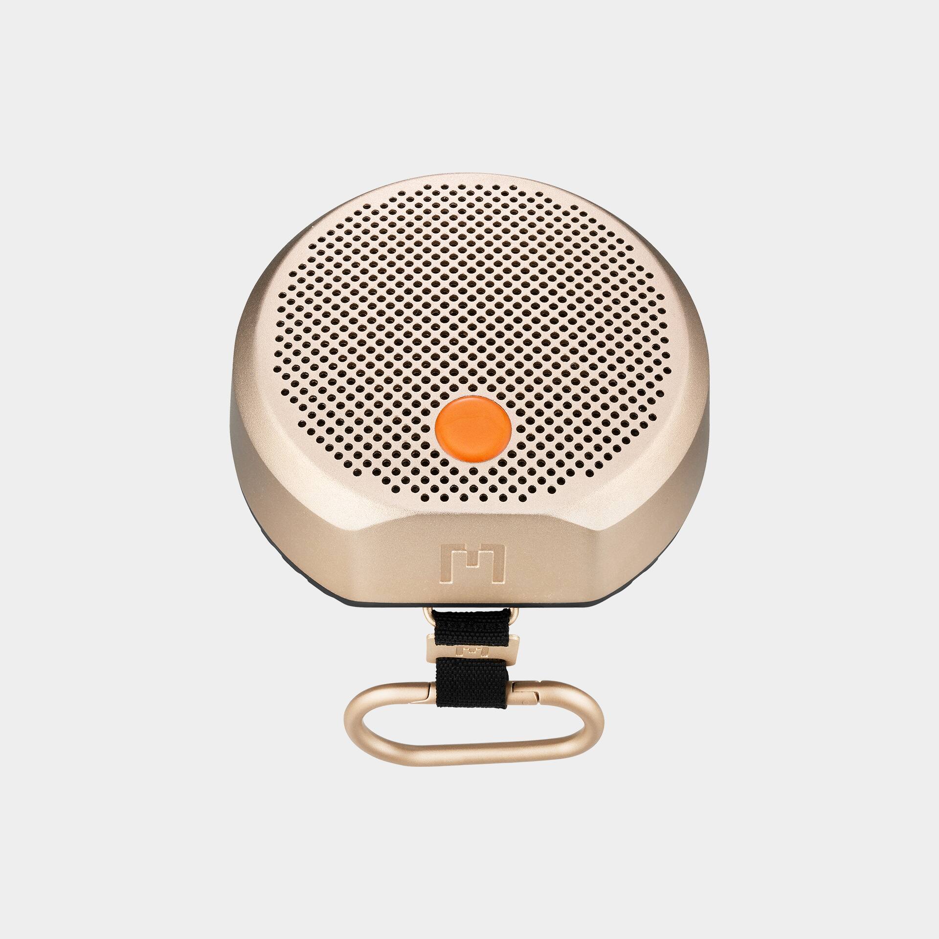 Angle. MONDO - Portable Speaker Small - Brass.