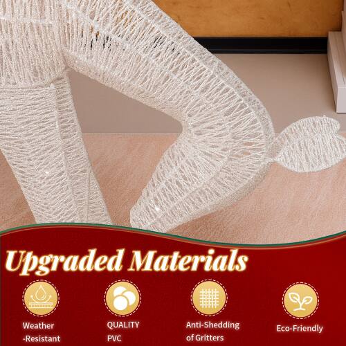 Upgraded Materials

- Weather Resistant
- High Quality
- Anti-Shedding
- Eco-Friendly
- PVC of Gritters