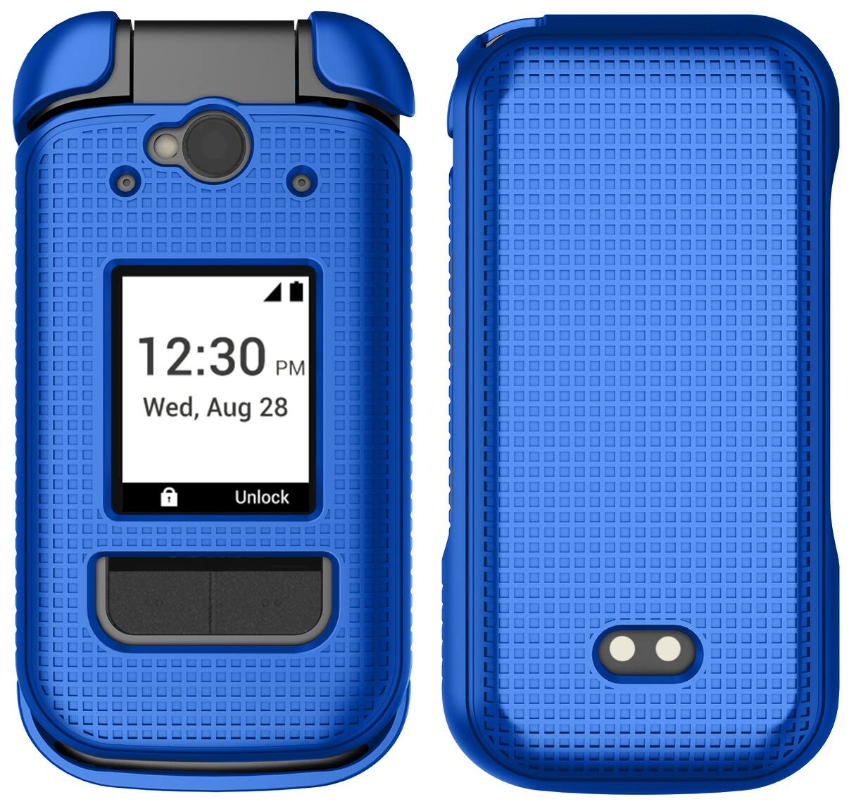 Nakedcellphone - Case for Sonim XP3plus 5G Flip Phone (2025, X320) - Hard Shell Cover - Blue price history on PriceWatchPro