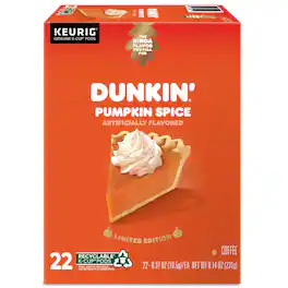 Dunkin' - Pumpkin Spice, 22ct