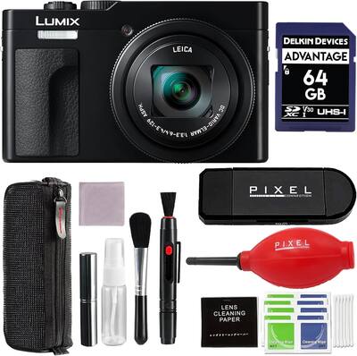 Lumix ZS99 Point and Shoot Camera with Advanced Accessories and Lumix ZS99 Point and Shoot Camera with Advanced Accessories and