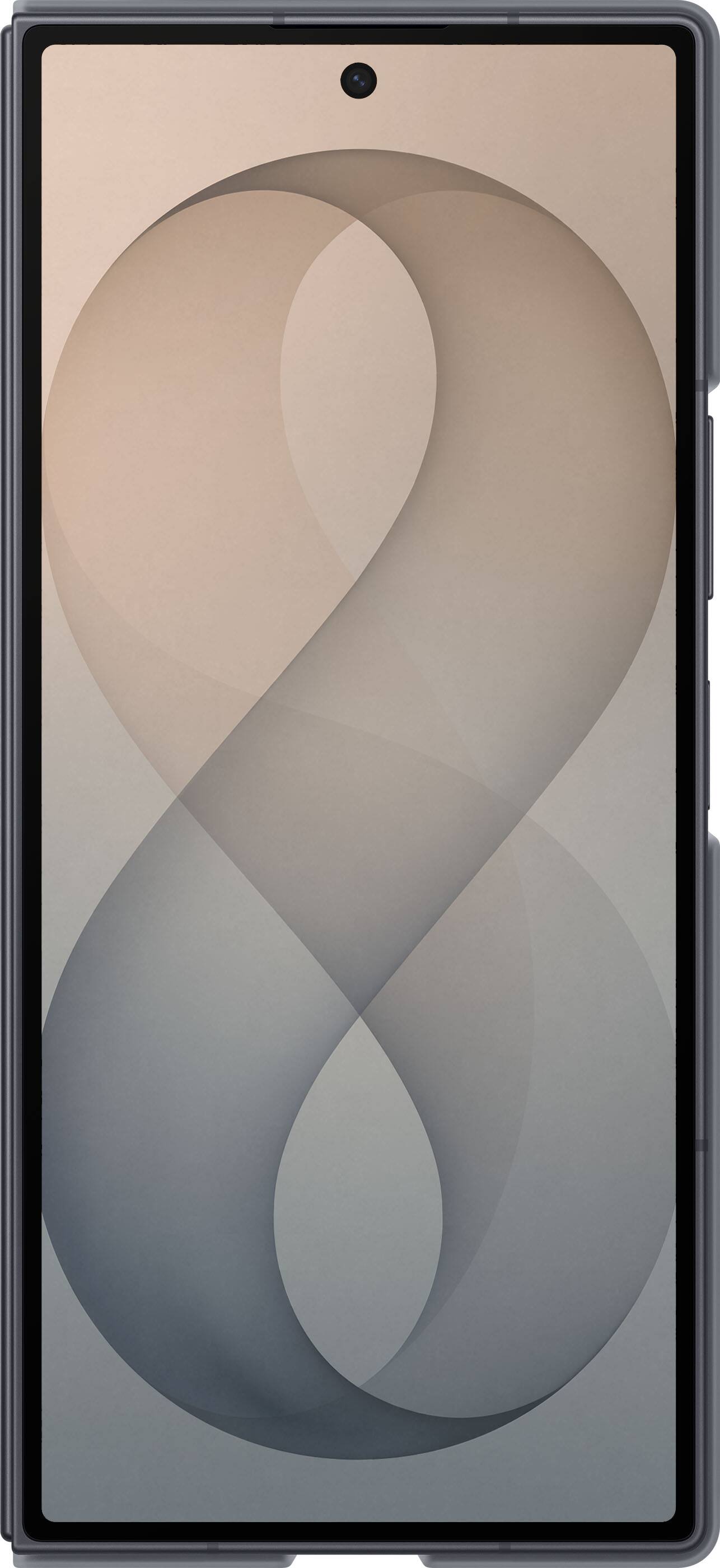 Alt View 1. Samsung - Galaxy Z Fold8 Ultra Silicone Magnet Case - Graphite.