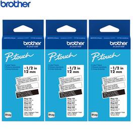 Brother - P-touch Btag Label Tape 3 Pack