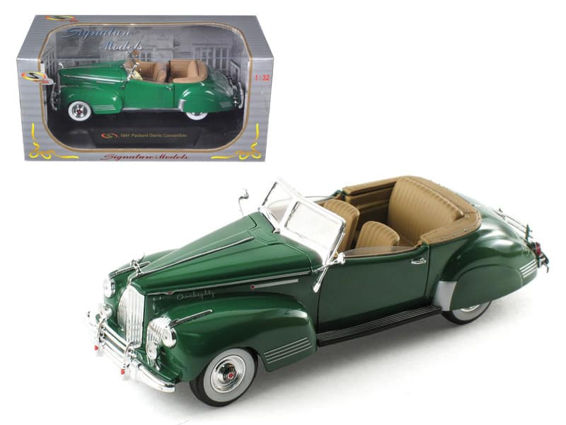 1941 Packard Darrin One Eighty Green 1/32 Diecast Car Model by Signature Models price history on PriceWatchPro