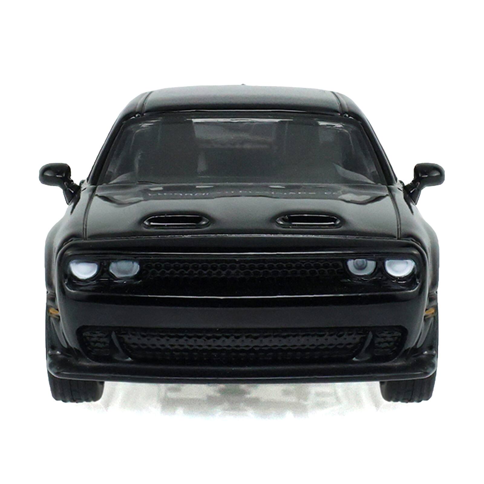 Alt View 3. Greenlight - 2017 Dodge Challenger SRT Hellcat Widebody Black "Black Bandit" Series 31 1/64 Diecast Model Car by Greenlight.