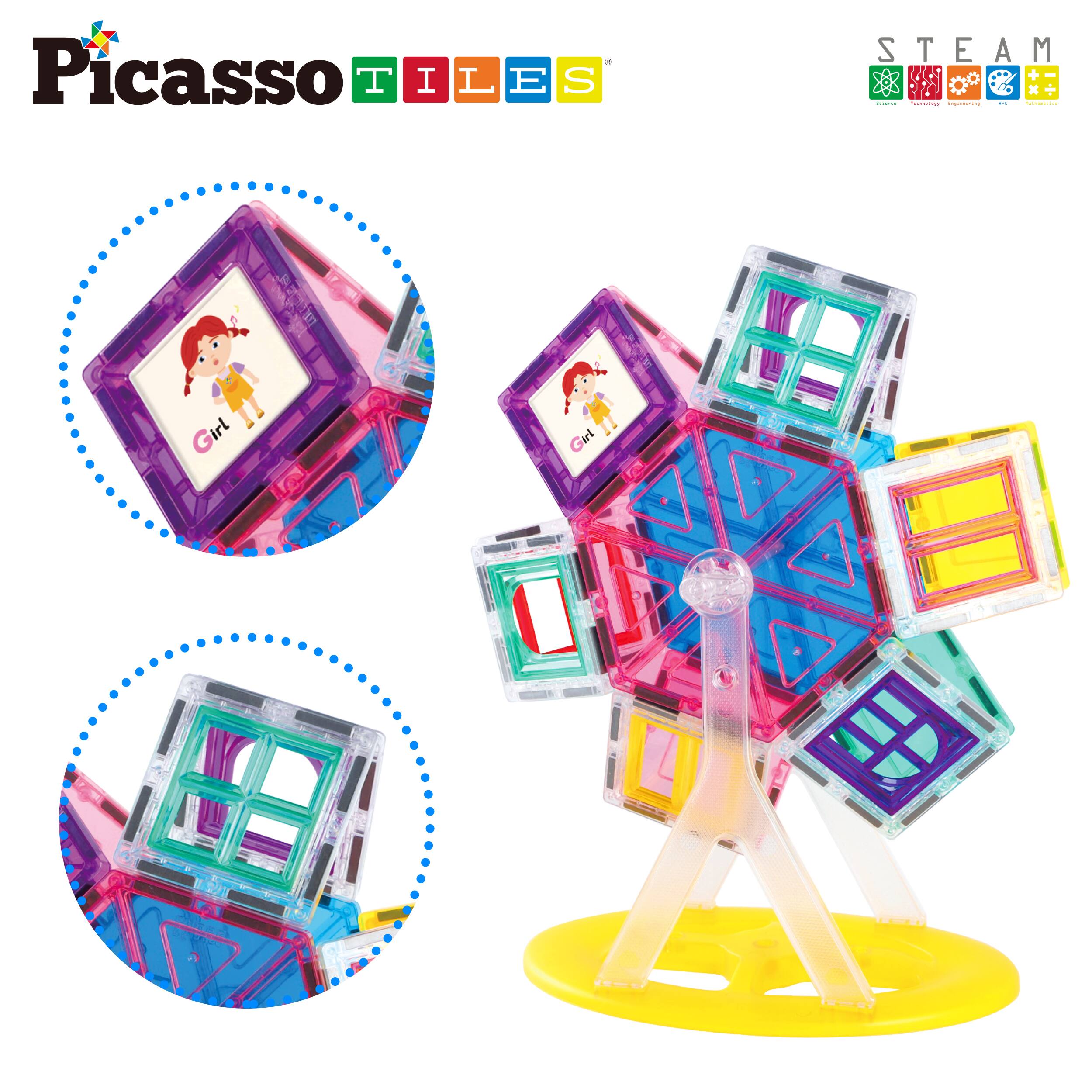 Picasso Tiles  
STEAM  
Girl