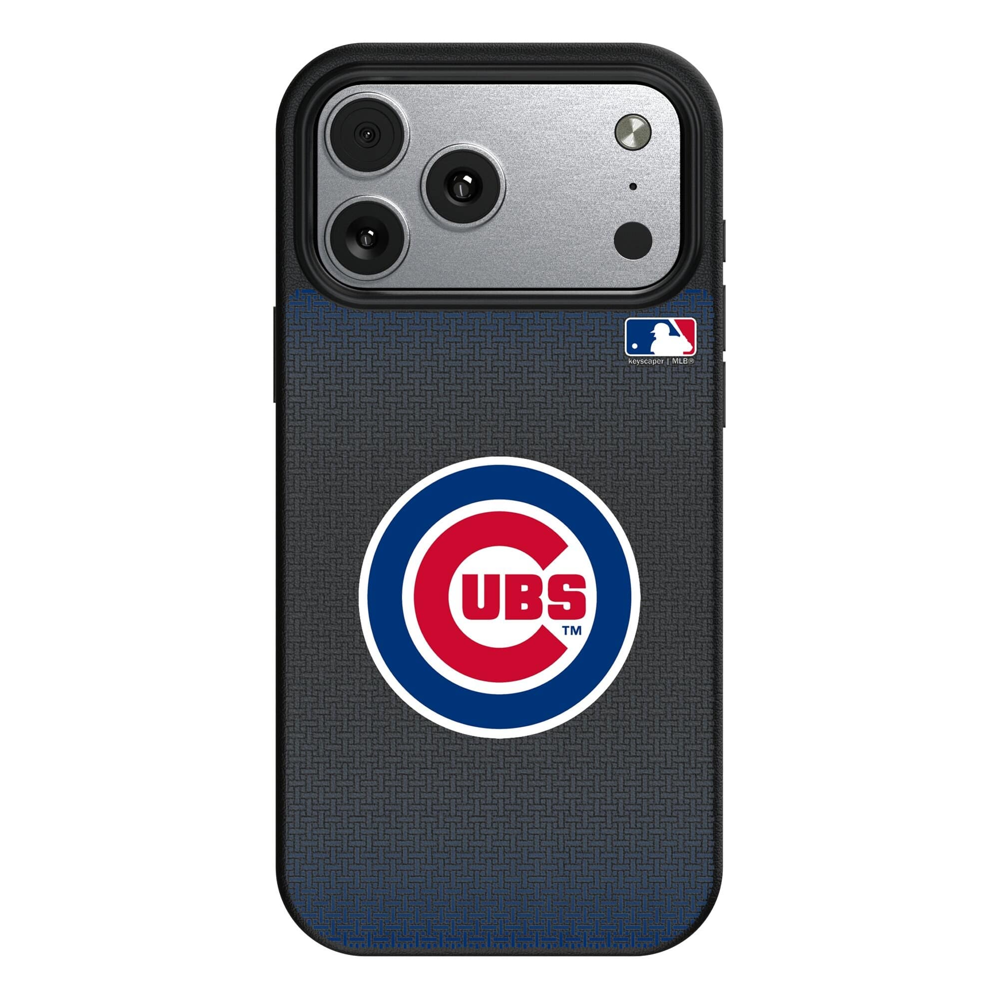 Keyscaper - MLB - Chicago Cubs Linen Logo iPhone Magnetic Bump Case - 17 - Black price history on PriceWatchPro