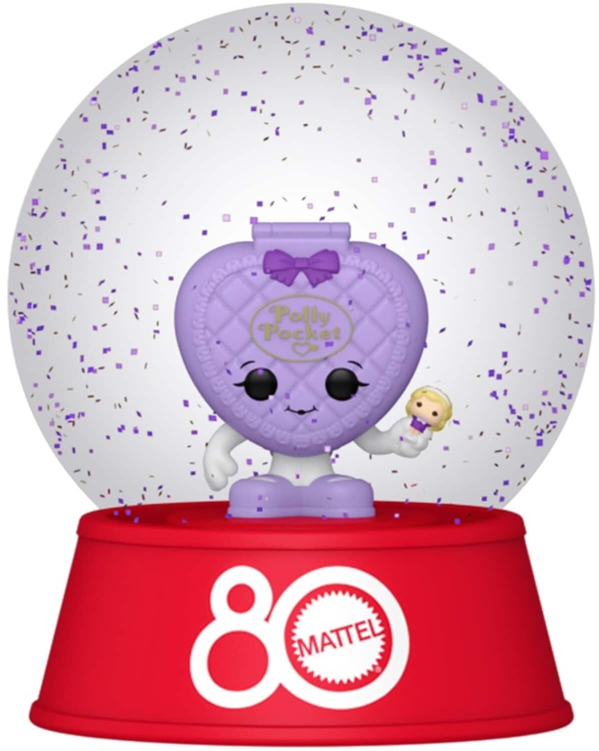 FUNKO Mini Snow Globe: Retro Toy - Polly Pocket - APPAREL - Multicolor