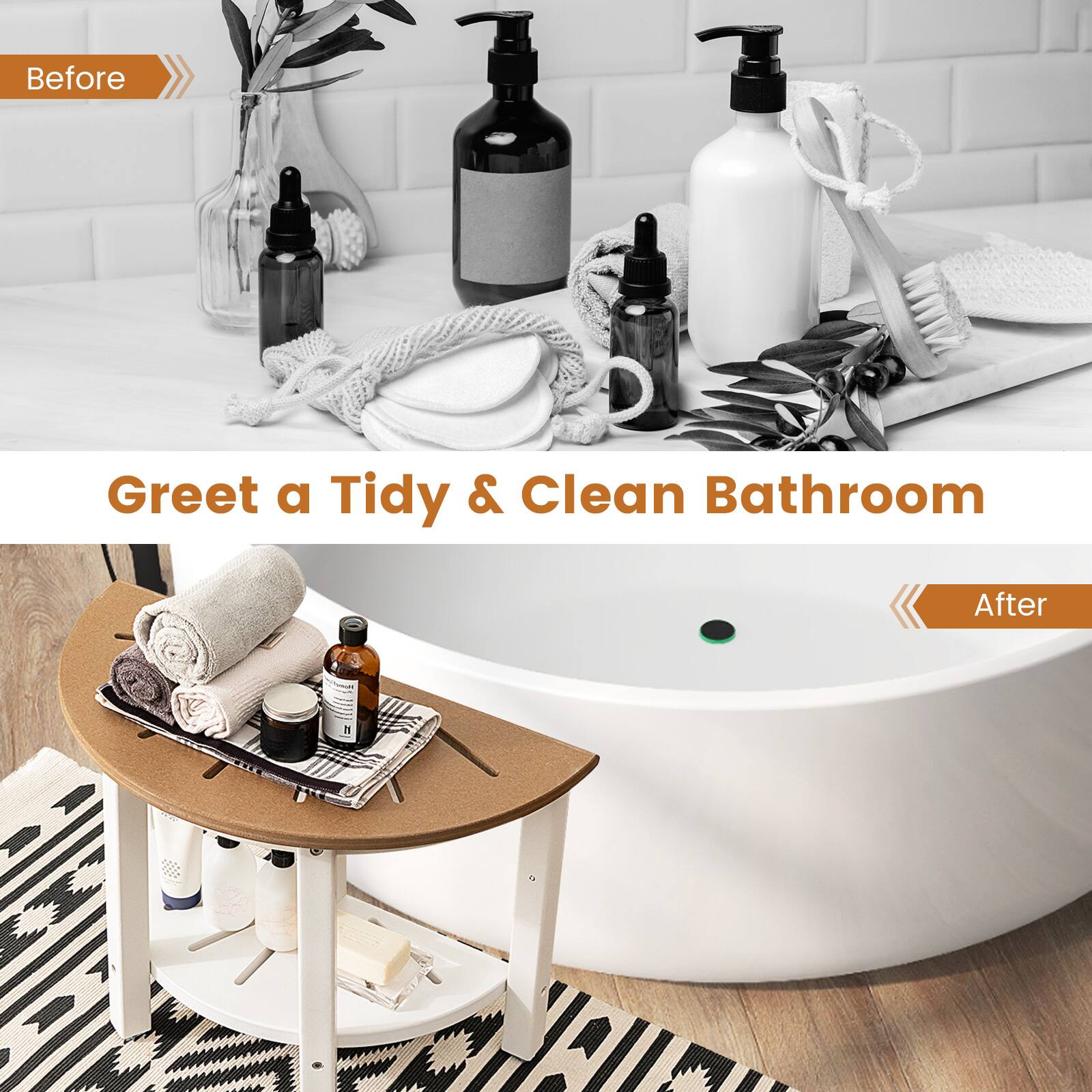 Before

Greet a Tidy & Clean Bathroom

After